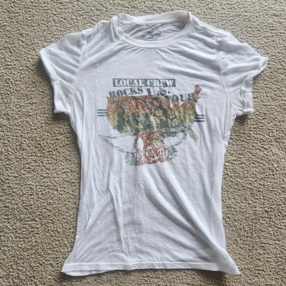 Womens burnout t-shirt